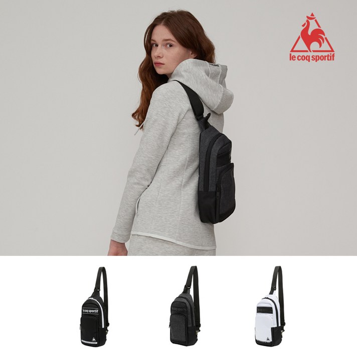 [르꼬끄] [40% OFF]베이직 슬링백 (Q0123ABG11), 000, WHT0_WHT