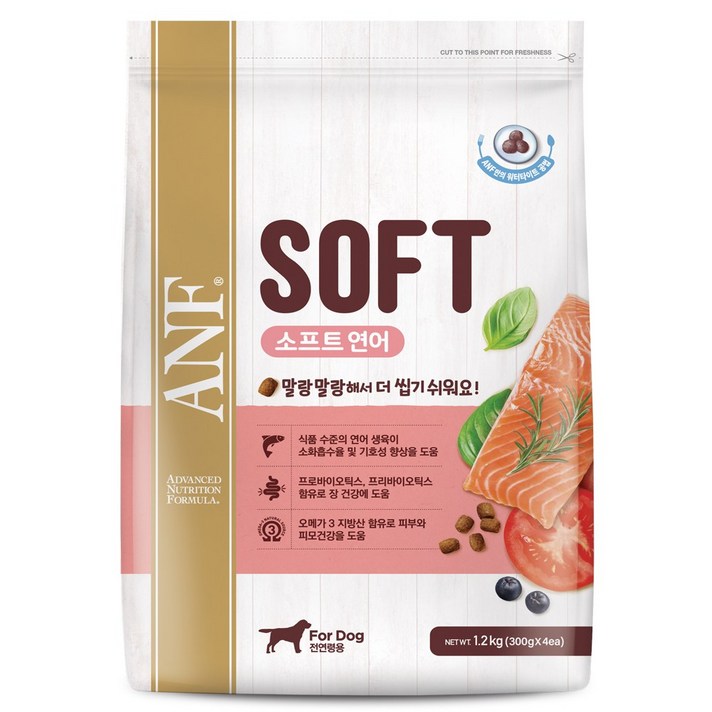 ANF 독 소프트 연어 5.4kg 강아지사료