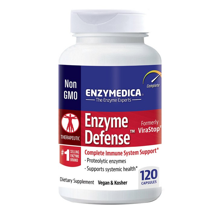 Enzymedica 엔자임 디펜스 캡슐, 120개입, 1개