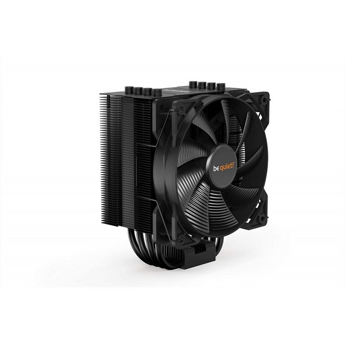 Be Quiet! Pure Rock 150W TDP refroidisseur de processeur aluminium brossé technologie HDT Pur