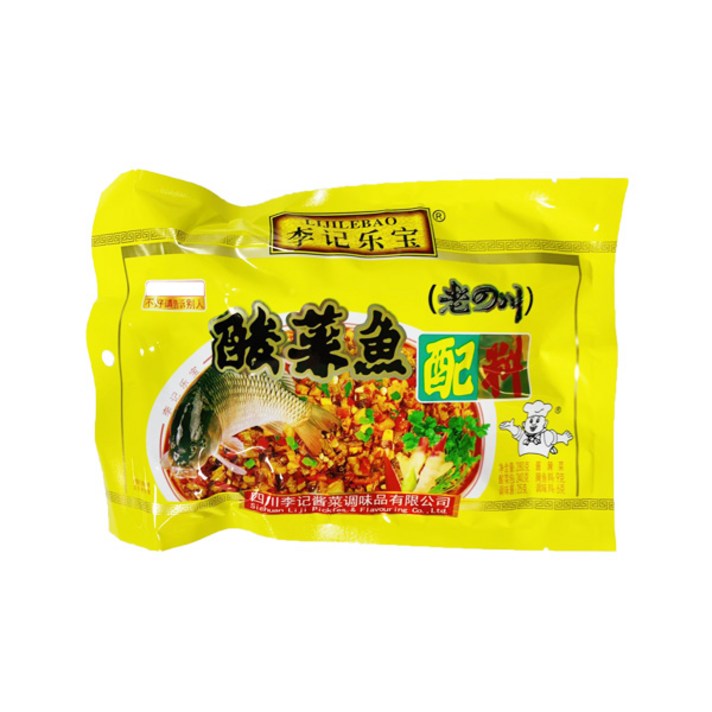 일품유통 중국식품 LIJILEBAO 쏸차이위 재료 생선향피클 280g 중화생선소스, 1개