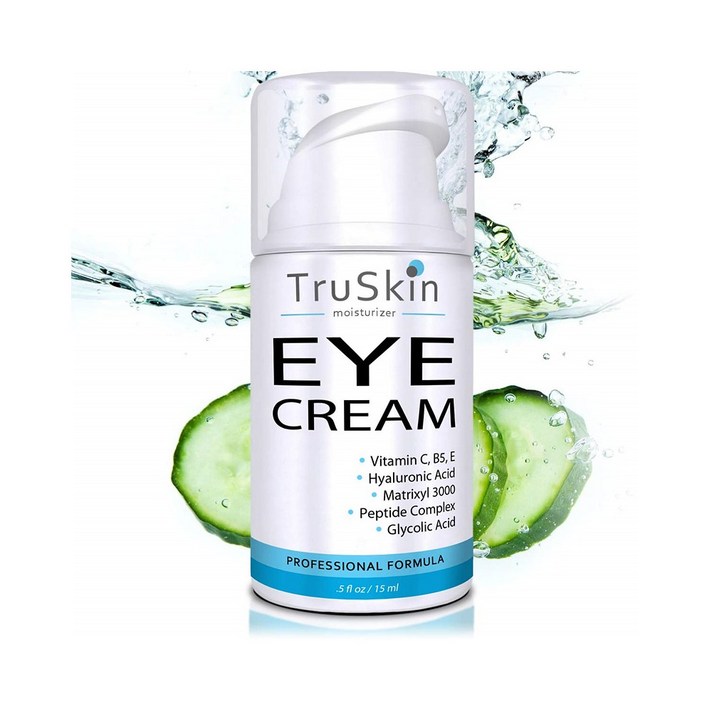 TruSkin Eye Cream 트루스킨 아이 크림 안티에이징 15ml, 1개, One Size