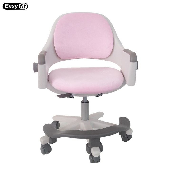 이지핏 EasyFit 소프트 벨벳 링고 의자커버 (국산), 04.핑크