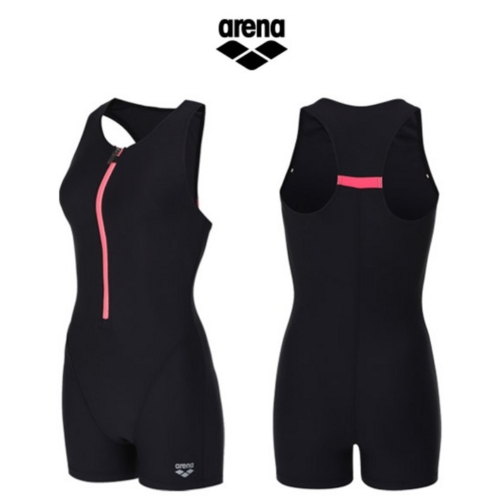 아레나 여성 일반 반신 수영복 AVSLH54BLK_X4D4
