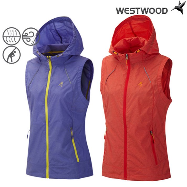 [웨스트우드]WG1WTVT630. W-멜란지스트레치 방풍베스트