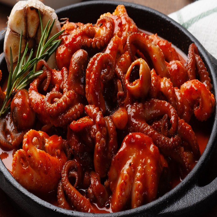 [아싸양념쭈꾸미] 아싸양념쭈꾸미 매운맛 가성비갑!, 500g, 1팩