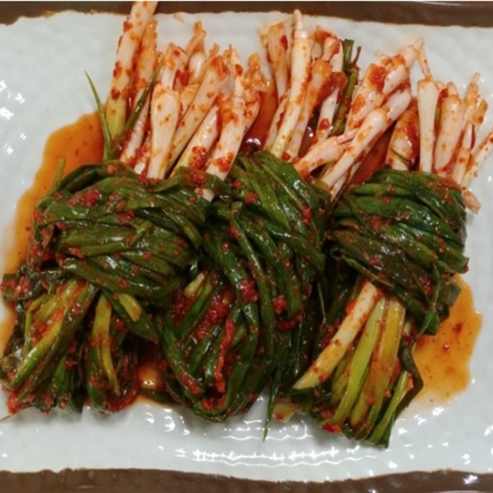 밥도둑세상 파김치, 1팩, 1kg