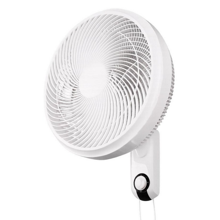 4세대 벽걸이형 저소음 서큘레이터 선풍기, 화이트