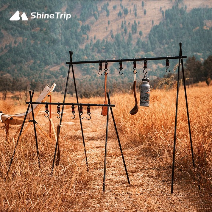 익산 인디언행어 캠핑행거 감성캠핑걸이 SHINETRIP, 대형 95.5*57*106cm