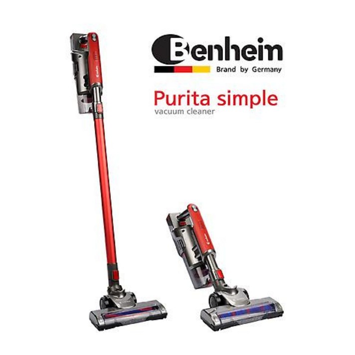 [Benheim] 벤하임 Purita simple 무선 청소기 청소기 BVC-120RS 스틱청소기