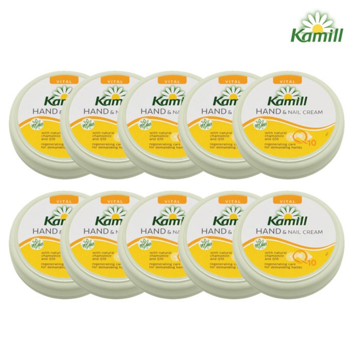 [카밀] 핸드크림 바이탈Q10 미니 자 20ml x 10개, 상세페이지 참조