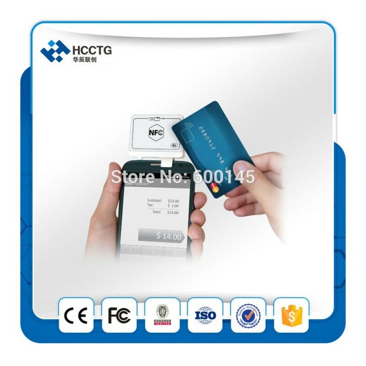 카드단말기 휴대용 이동식 블루투스 신용카드 리더기 Acr35 오디오 신용 카드 mpos nfc 신용 카드 잭기 모바일 pos 기계 신용 카드 리더기 에서 카드 리더기부터 컴퓨터