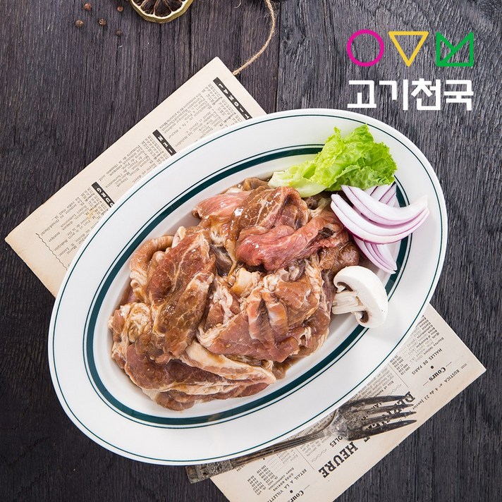 고기천국 왕목살 간장불고기 400g, 1팩
