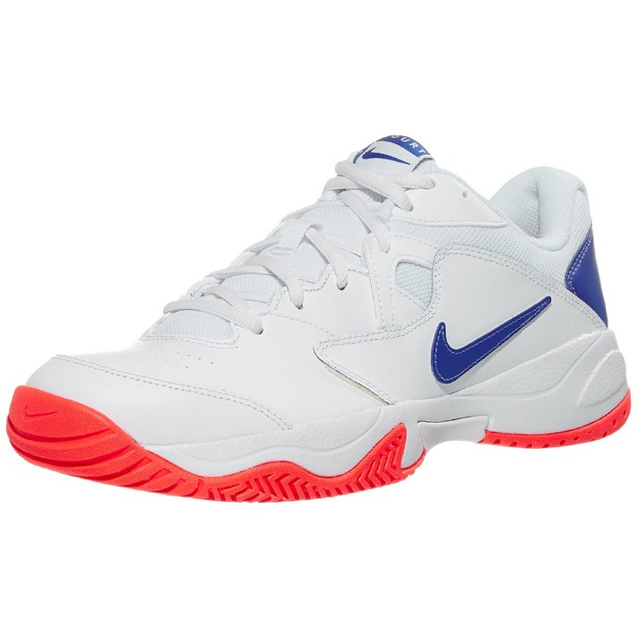 [미국정품] 279390 나이키 남성 테니스화 Nike Court Lite 2 White/Royal/Crimson Men's Shoe