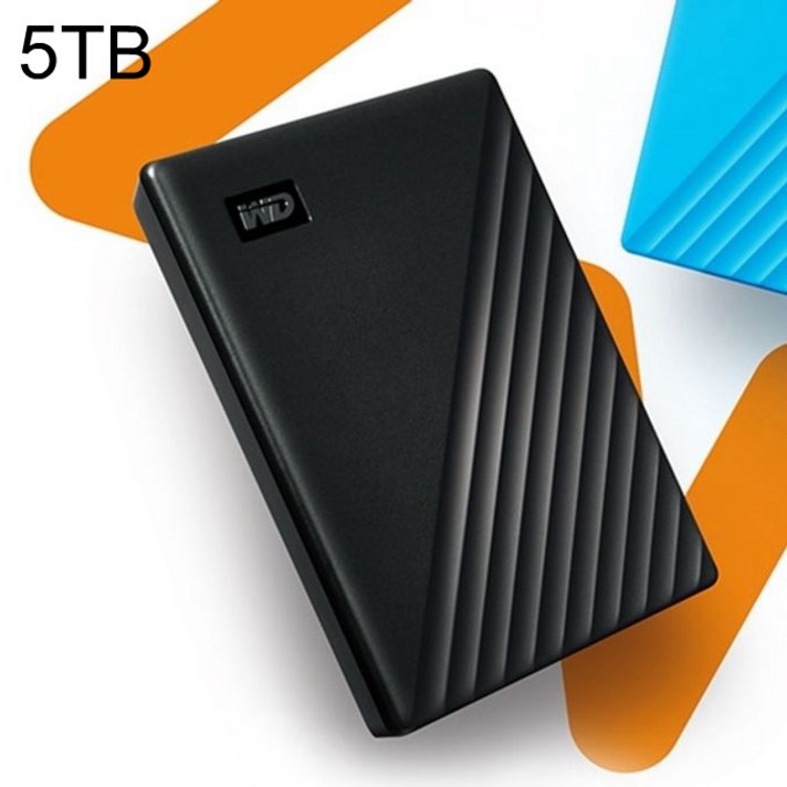 외장하드 블랙 WD NEW My Passport Gen3 (5TB) 블랙, 1