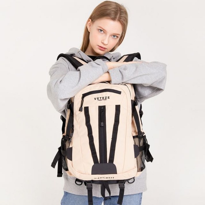 베테제 Multi Cross Backpack (beige) 슬링백 백팩