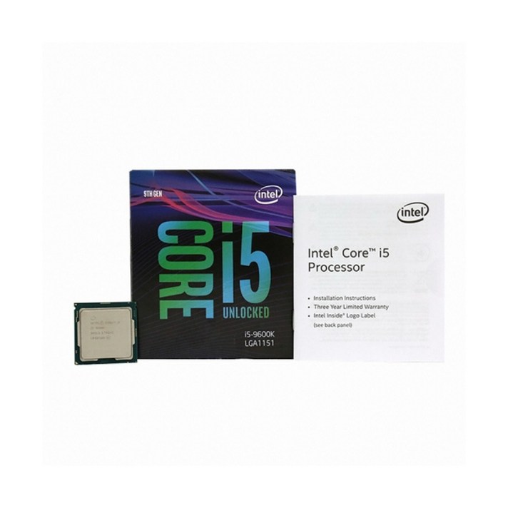 인텔 코어 9세대 i5- 9600K CPU 커피레이크 리프레시