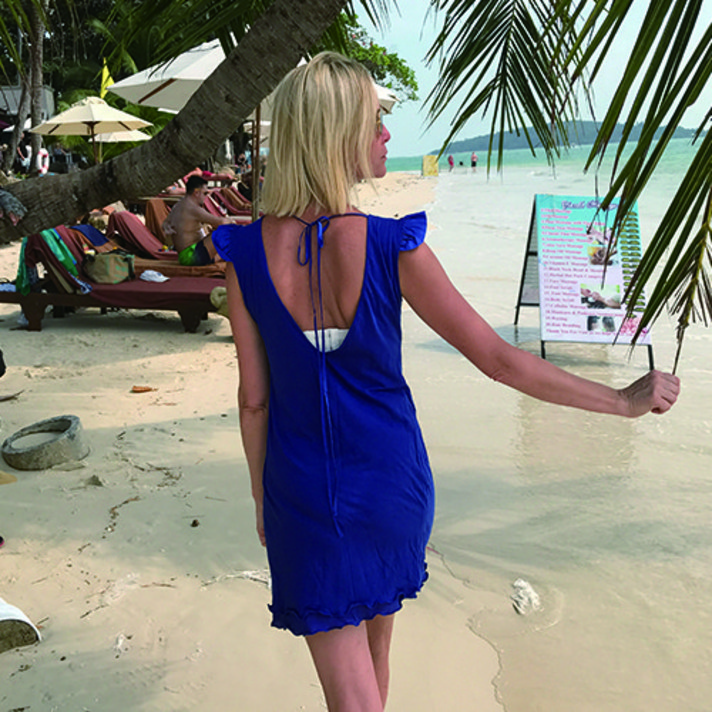 VLANDA-블란다-BACKLESS ONEPIECE-VNMWO10BL, BLUE, V(S 44-55)