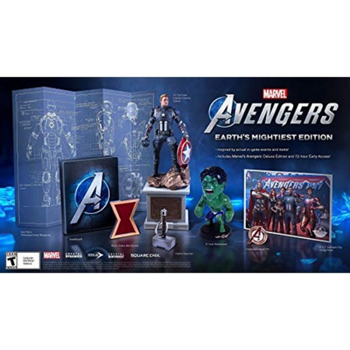 플스4 PS4 게임 타이틀 S605 Marvels Avengers: Earths Mightiest Edition PlayStation 4, 상세 설명 참조0