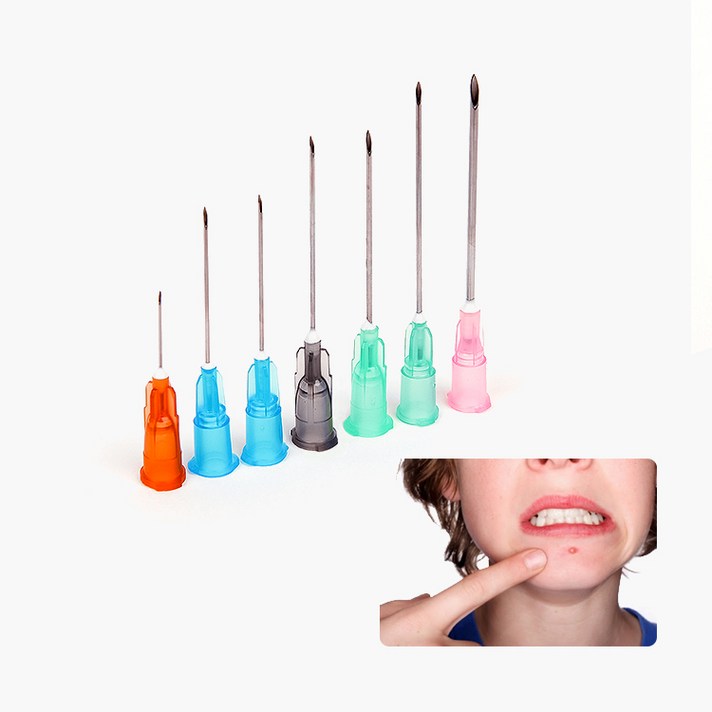 위고 멸균 주사침 주사기니들 일회용 여드름 주사바늘, 선택5. 30G 13 (1/2IN)