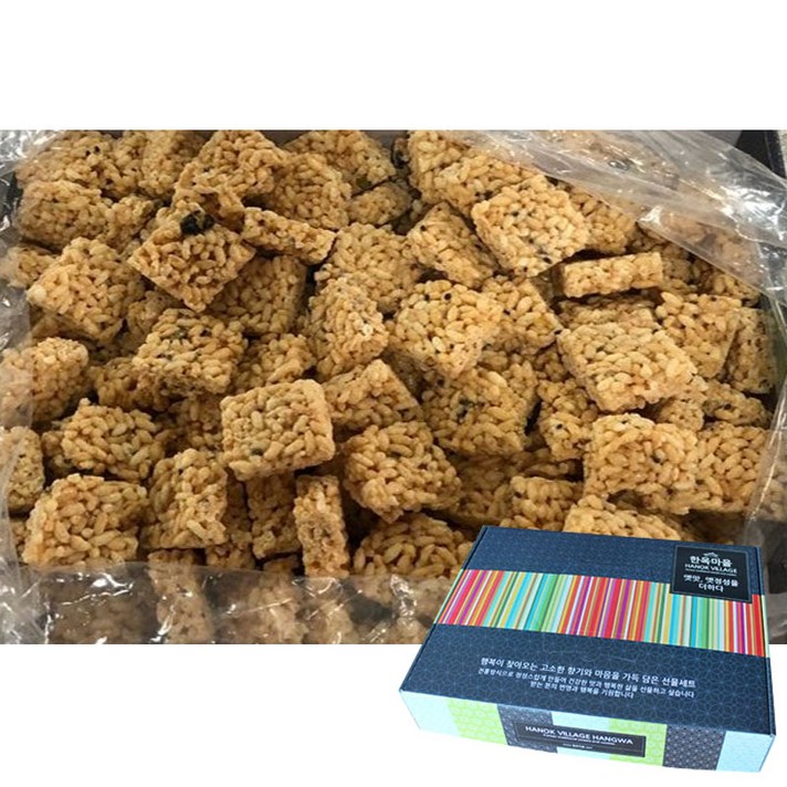 한옥마을한과 쌀강정선물세트, 1000g, 1개