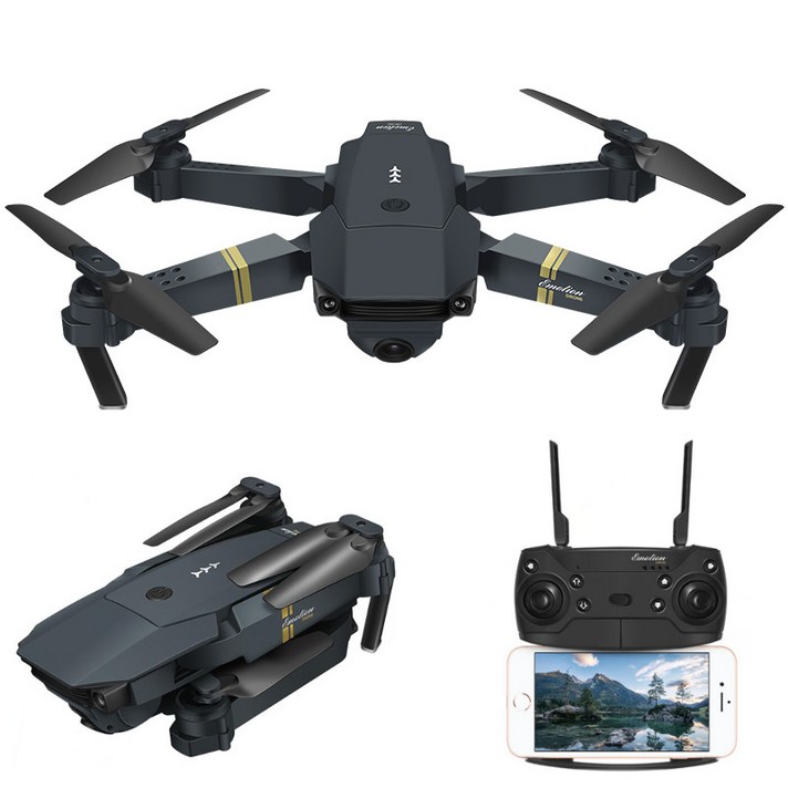 Eachine 이신 E58 촬영 드론, 30만 화소+ 3 배터리+ 가방