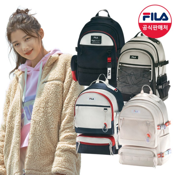 [공식] FILA (공용) 신학기 백팩 모음, 02_FS3BPC5004XCRM