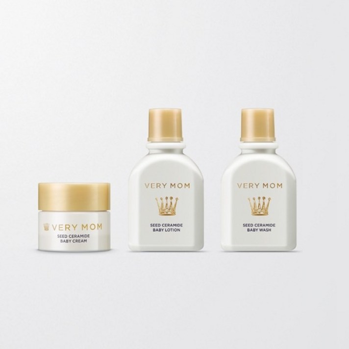 베리맘 VERY MOM 스페셜키트 3종 (워시15ml+로션15ml+크림5ml) 유아로션, 1세트