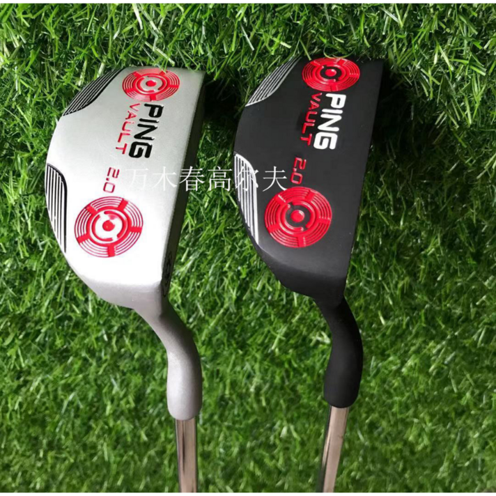 2021신상골프채 퍼터 핑 작은 반원형, 블랙, 34인치