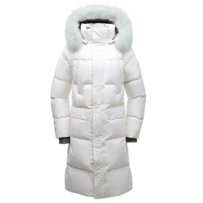 아이더 아이더(EIDER) 이월상품 여성용 퀼팅형 롱다운 A라인핏 거위털 구스다운 NARSIS II (나르시스 II) β LONG DOWN JACKET DWW19582 C2