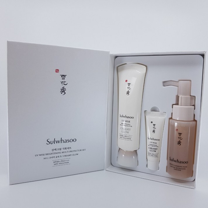 설화수 상백크림 50ml 기획세트(신상품) NO.1크리미글로우