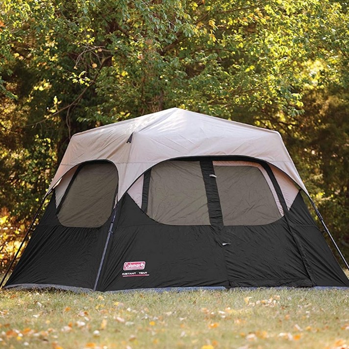 콜맨 Coleman Cabin Tent with Instant Setup for Camping Sets Up in 60 Seconds Rainfly 원터치 1분 60초 캐빈 텐트 캠핑 비덮개 레인플라이 4인용 6인용 방수