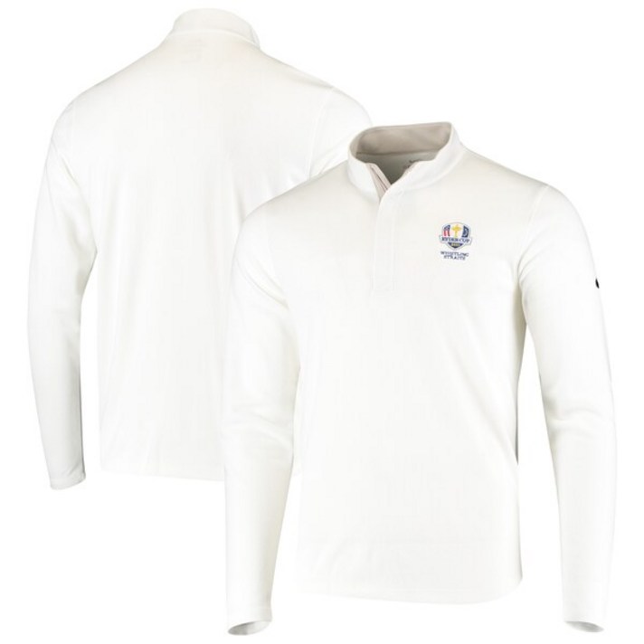 [미국정품] 301397 나이키골프 남성 2020 Ryder Cup Victory Half-Zip Pullover Jacket - White