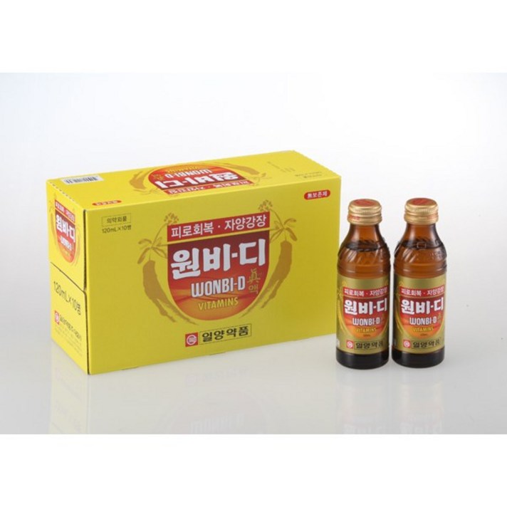 일양약품 원비디진액 120ml x 50병 인삼 드링크 자양강장제 의약외품