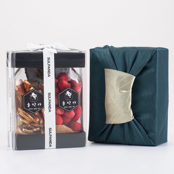 술판다 (SULPANDA) 담금주 키트 2구 포장세트 (500ml x 2), 2병, 레몬자몽주+레몬자몽주
