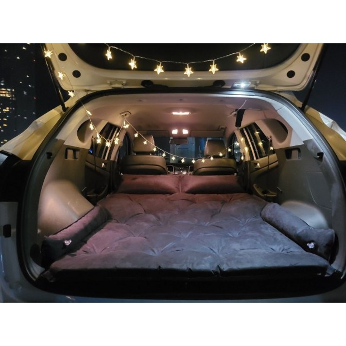 차박 캠핑 SUV 평탄화 자충 매트리스 셀토스xm3코나 베뉴니로티볼리스토닉스포티지산타페카니발투싼코란도, 기본형PVP블랙에어매트