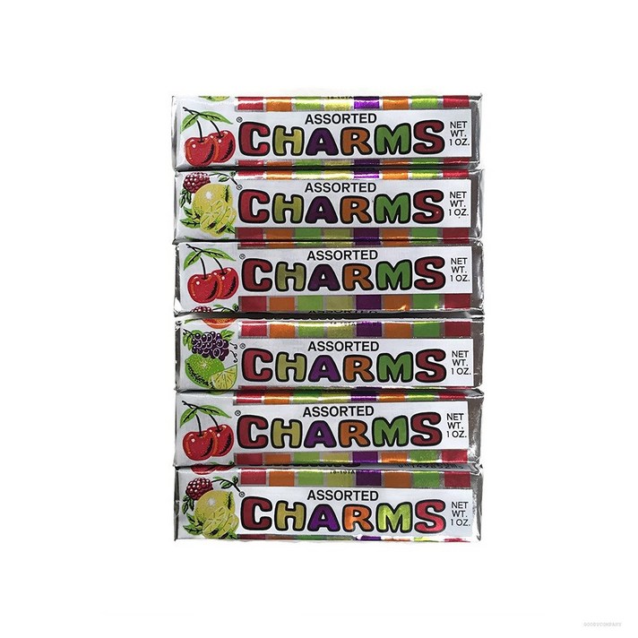 참스 Charms 캔디 모듬 맛 1 oz 6팩, 1개
