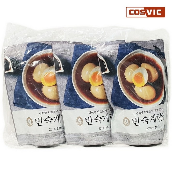 풍림푸드 반숙계란장 400g*3, 옵션없음, 옵션없음