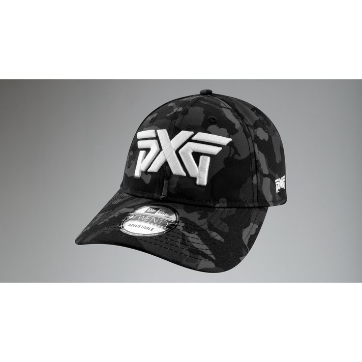 PXG 피엑스지 페어웨이 카모 920 캡 모자 FAIRWAY CAMO 9TWENTY CAP, Black