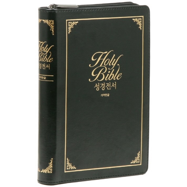 성경전서(개역한글판)(검정)(중)(단본)(색인)(지퍼)(PU)(무단추), 예닮