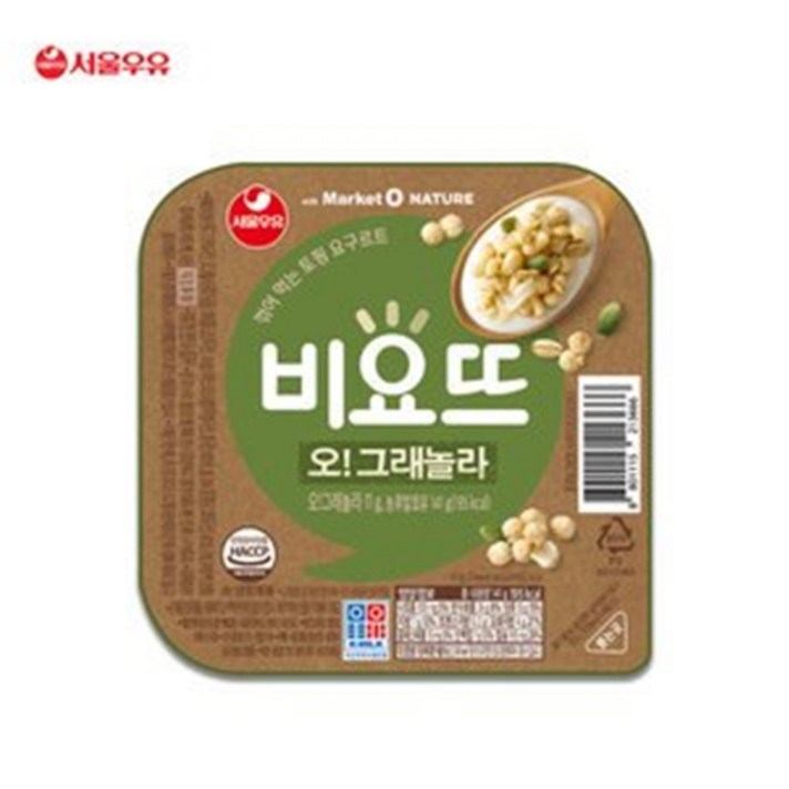 서울우유 비요뜨 오 그래놀라 145g x 12개입(1box), 1box