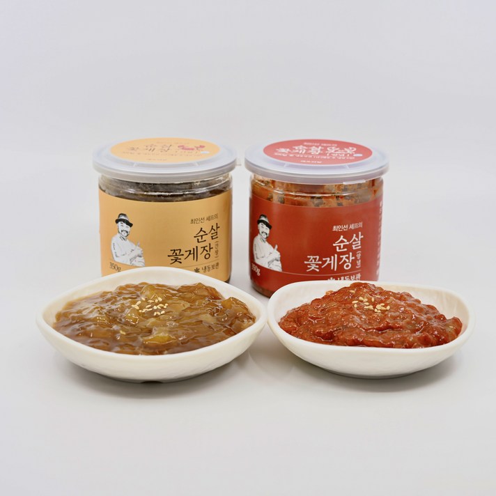 셰프의장 최인선 셰프의 순살 간장 양념 꽃게장 700g set, 1세트