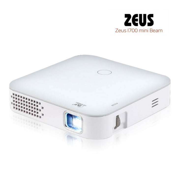 제우스 i700 미니 빔 프로젝터 700안시 (HDMI+삼각대 포함) 정품 빔프로젝터, 단일상품