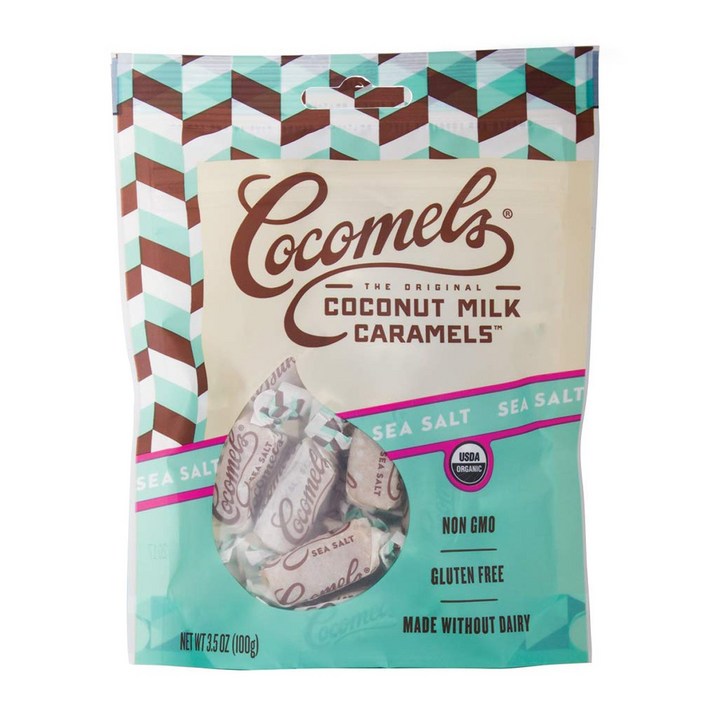 코코멜즈 코코넛 밀크 캐러멜 씨 솔트, 100g, 1개