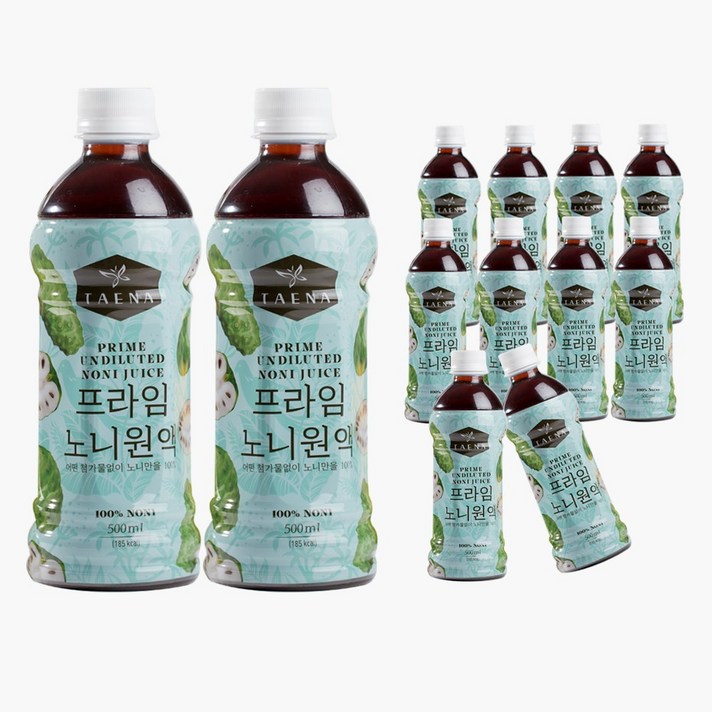 산들해 노니원액 발효숙성 노니착즙, 12병, 500ml