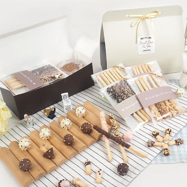수제 초콜릿 빼빼로 만들기 선물 세트 DIY 스윗백, 단품, 단품