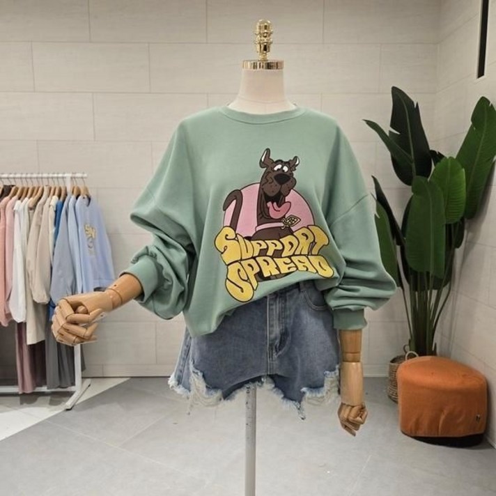 C25B7FTS053서포트 라운드맨투맨