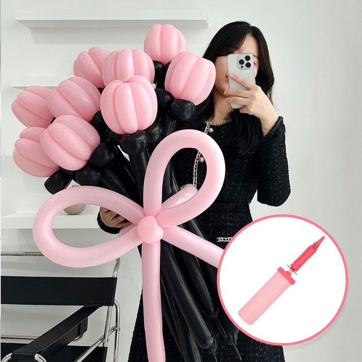 알로카노 DIY 풍선 꽃다발 손펌프 , 꽃풍선 만들기 알로카노 DIY 풍선 꽃다발 손펌프 , 꽃풍선 만들기