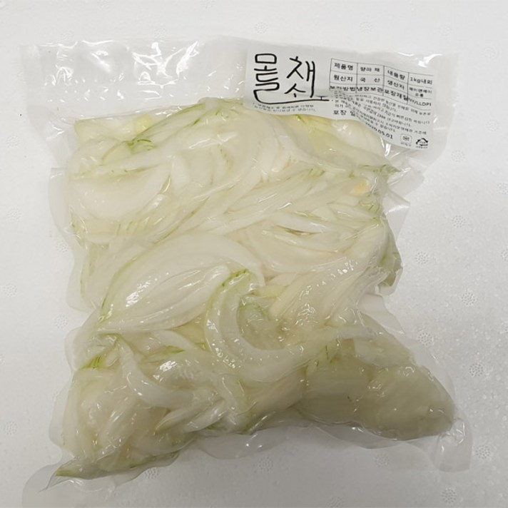 모들채소 양파 채썰기 150g 1팩, 양파채썰기1kg