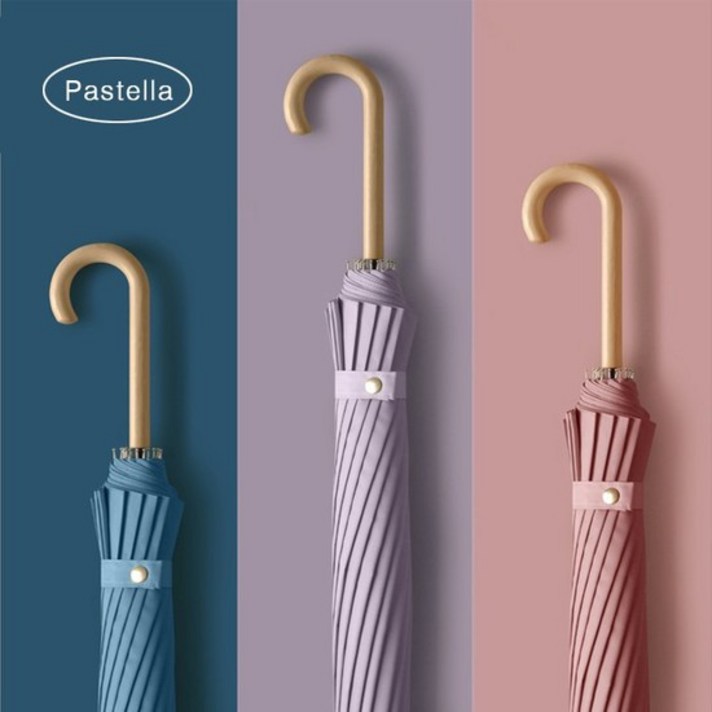 [마이브렐라] PASTELLA 파스텔우산 자동우산 16K 장우산
